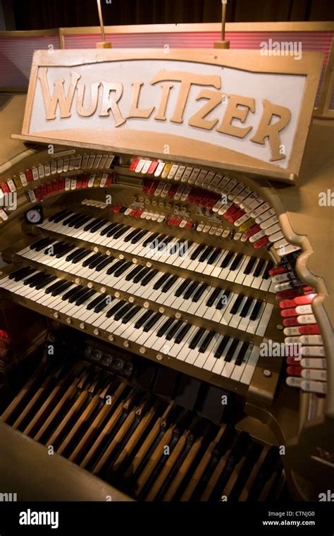 Wurlitzer Theatre Pipe Organ In The Concert Hall At The Musical Museum