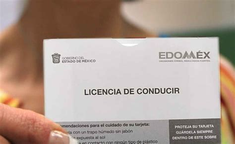 Licencia De Conducir Edomex Conoce Los Requisitos Y Costos Para Tramitarla