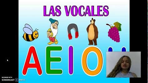 Collection Of Las Vocales Youtube Las Vocales En Espa 241 Ol Poesia