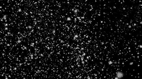 Glittering Snow Black Background Downloops Creative