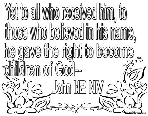 Click on the thumbnails below to download or print coloring pages. Pin on Bible Verse Printables