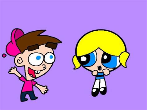 Timmy Turner And Bubbles By Sirtoybox On Deviantart