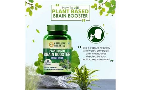 Himalayan Organics Plant Based Brain Booster Supplement Capsules Uses