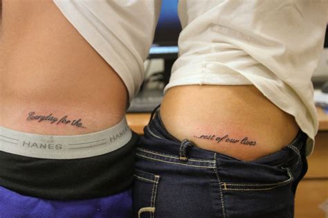 My Girlfriend And I Got New Tattoos I Love Her Soo Much Tattoos Tattoos Married Couple