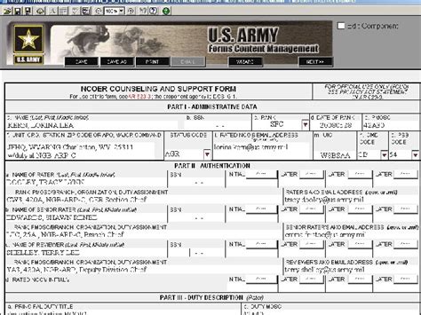 Noncommissioned Officer Evaluation Reports Ncoers Da Form 2166