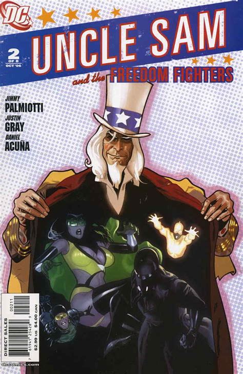 Amazon Com Uncle Sam And The Freedom Fighters Jimmy Palmiotti Books