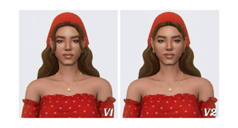 Vasia Long Wavy Hairs In A Bandana At Simstrouble Sims 4 Updates