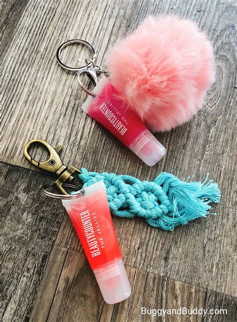 Diy Lip Gloss Keychain Buggy And Buddy