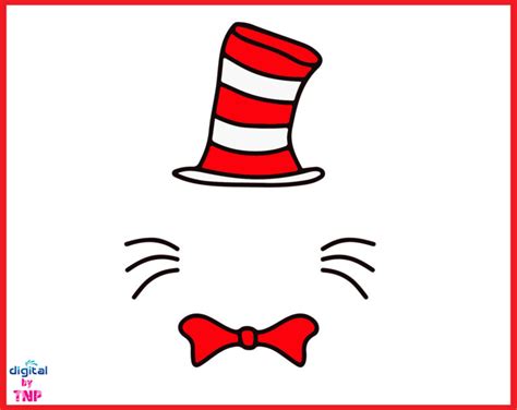 Dr Seuss Svg Cat In Hat Svg Lorax Svg Thing One Two Svg Seuss