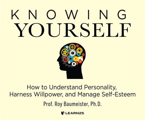 Knowing Yourself How To Understand Personality Harness Willpower