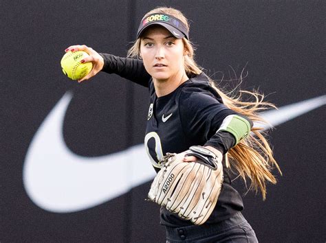 The Last Dance For Haley Cruse Oregon Softballs Star Leadoff Hitter