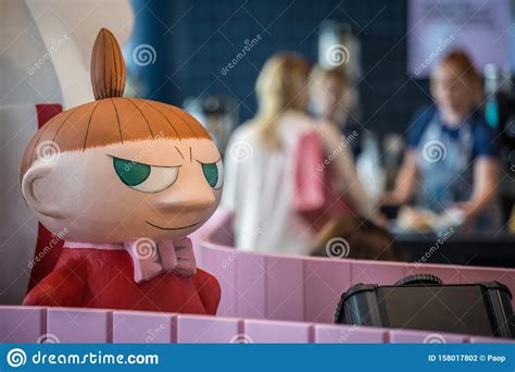 Little My Moomin Character Figure Editorial Photography Image Of Cafe