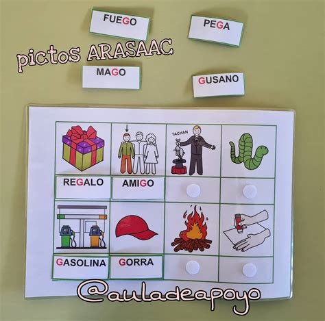 En El Aula De Apoyo Asociar Palabra Con Imagen