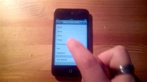 Your ipod touch information will be shown on the main interface clearly. Music sleep timer on iPod touch 4g - YouTube
