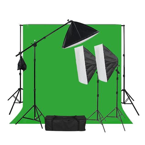 3 Pieces 6x9 Chromakey Green Screen Muslins Backdrops Background