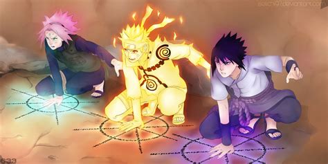 Pasti kalian ingin mengetahuinya, ini lah artin sebenarnya. sakura,naruto y sasuke justsu de invocación | Arte de ...