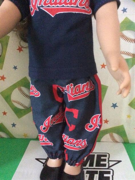 Cleveland Indians 18 Inch Doll Clothes Handmade Fits All Etsy
