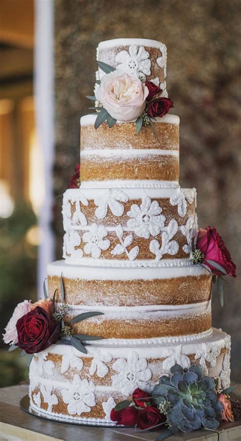 These 50 Jaw Dropping Wedding Cakes Deserve To Be Framed Modern Naked