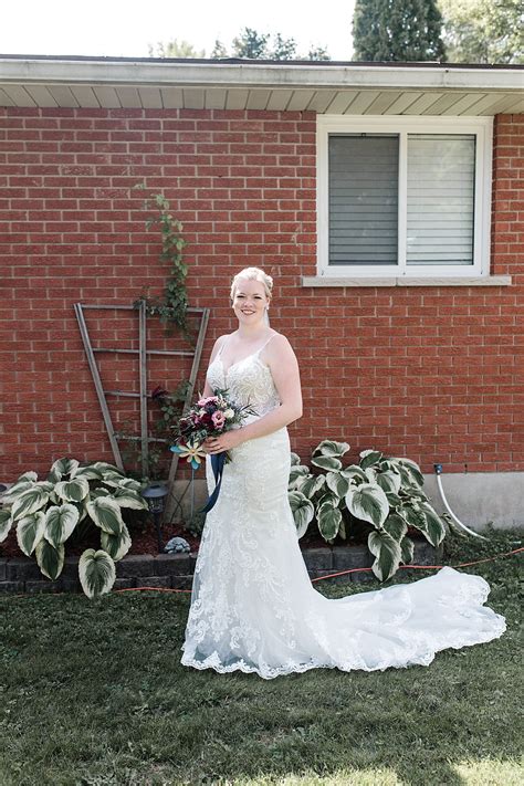 Clinton Ontario Backyard Wedding Alison Oliver Photography