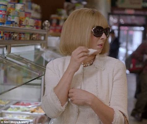 Nbcs Maya And Marty Spoof Vogues Editor Anna Wintour In Hilarious Skit