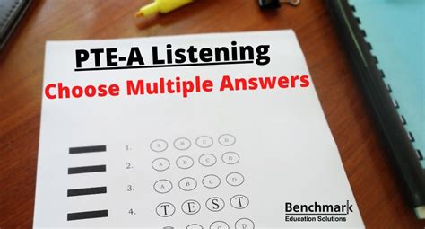 How To Succeed At Pte Listening Multiple Choice Multiple Answers