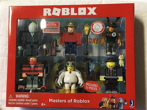 Roblox Masters Of Roblox 6 Figure Pack Unused Online Code New 1920686830