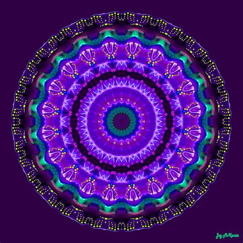 Beatitude No 6 Mandala Digital Art By Joy Mckenzie