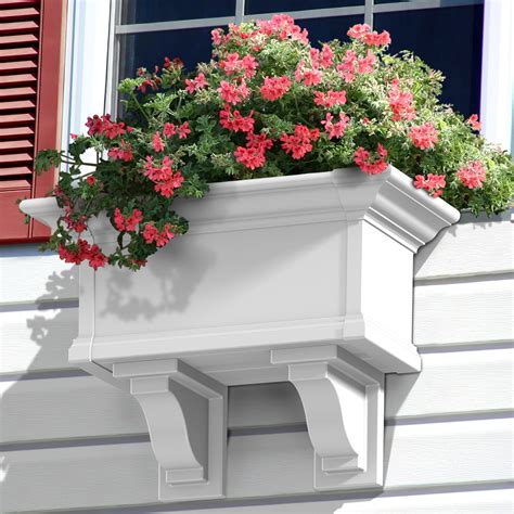 Find the perfect patio furniture & backyard decor at hayneedle, where you can buy online while you explore our room designs and curated looks for tips, ideas & inspiration to help you along the way. Mayne Yorkshire Decorative Window Box Brackets - Set of 2 ...