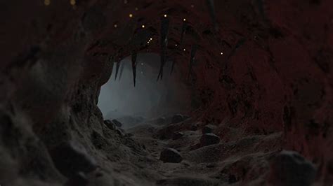 Cave Tunnel Fantasy Art Landscapes Fantasy Landscape Environment