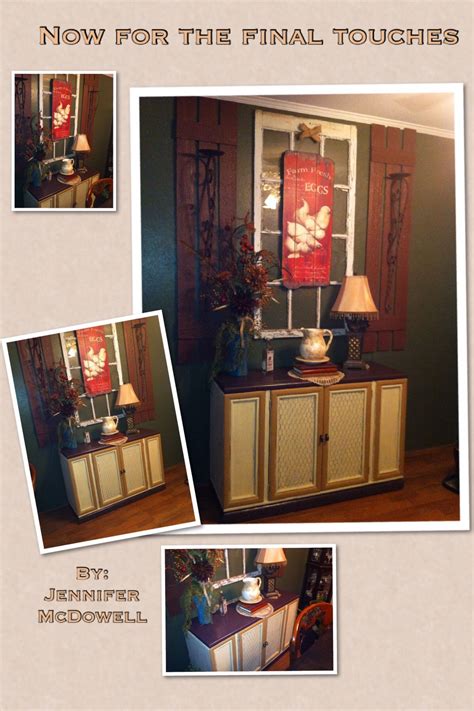 A home bar or cocktail bar is perfect for displaying your favorite spirits, while entertaining in style. So here is the Finish look of my Buffet cabinet that I ...