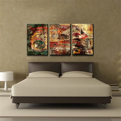 Shop Ready2hangart Abstract Oversized Canvas Wall Art Set Of 3 On