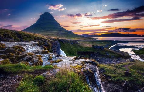 Wallpaper Landscape Nature Mountain Iceland Kirkjufell Kirkjufell