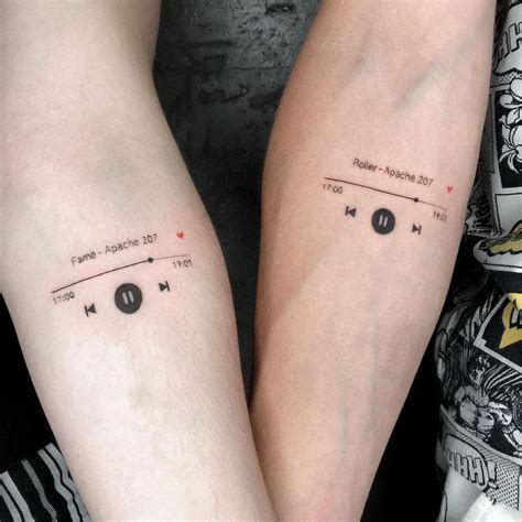Perfect Couple Tattoo Design Ideas Ideasdonuts Simple Couples