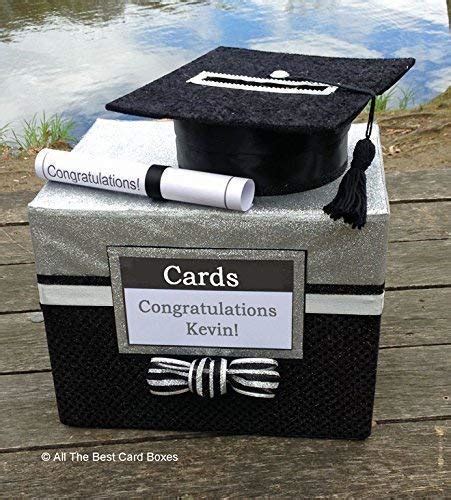 Graduation Card Box Party Decoration Personalized 100