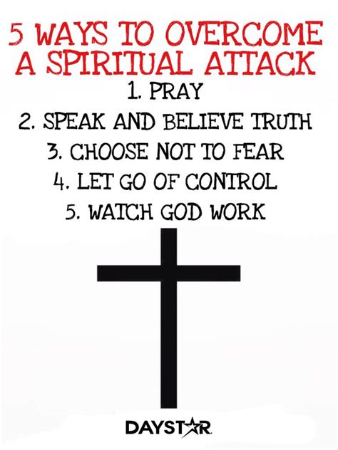 5 Ways To Overcome A Spiritual Attack Spiritual Attack