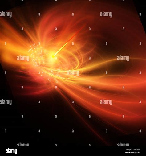 Gamma Ray Burst Stock Photo Alamy