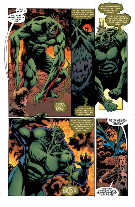 Exclusive Preview Swamp Thing Th Dimension Comics Creators