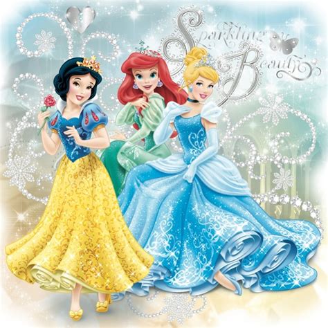 Disney Princess Photo Snow White Ariel And Cinderella Walt Disney