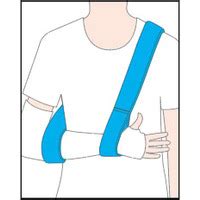 This special sling will provide comfort to your child. Comfortable and stylish hemiplegic collar and cuff arm slings