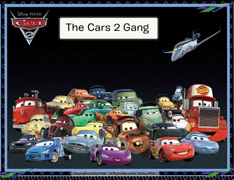 The Cars 2 Gang Disney Pixar Cars 2 Fan Art 31697748 Fanpop
