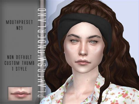 Mouthpreset N21 By Playerswonderland At Tsr Sims 4 Updates