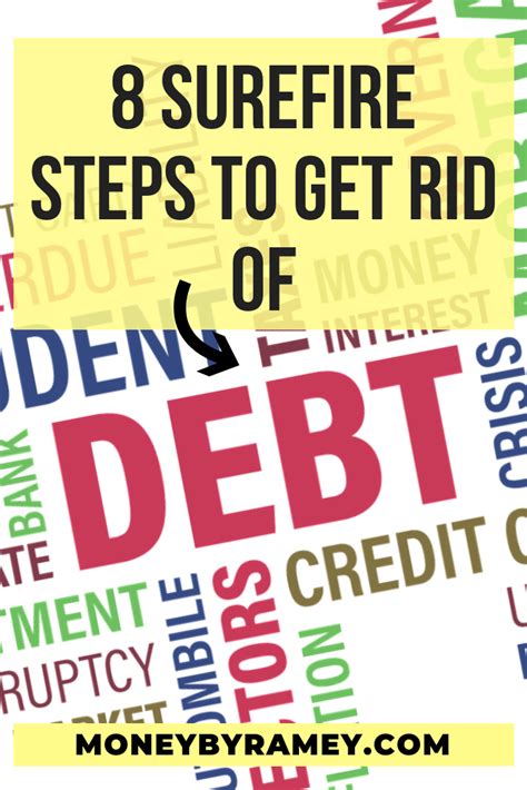 8 Surefire Steps To Get Rid Of Debt How To Get Rid Of Debt