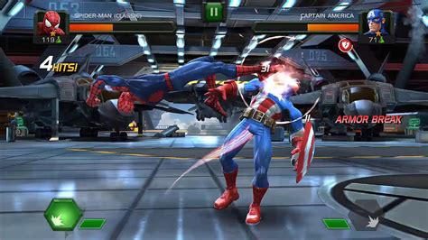 Spiderman Vs Captain America Epic Fight Marvel Contest Of