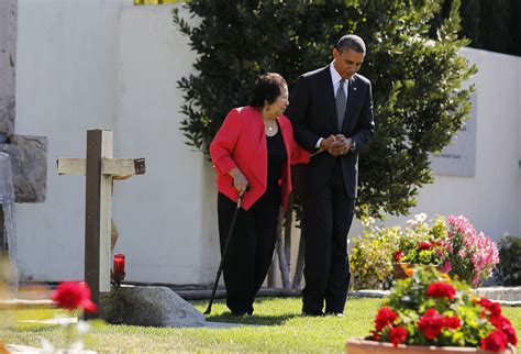 César Chávez Receives Navy Honors At Belated Memorial Service