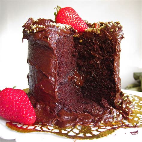 This chart helps down and upscale cake recipe quantities and assumes that the recipe you are using is the most common size/shape, which is an 8 inch (20cm) round cake and 3. Mini 4-Inch Double Chocolate Layer Cake For Two - The ...