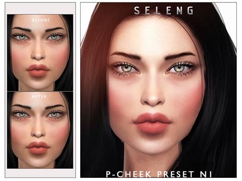 The Sims Resource P Cheek Preset N1 Patreon Sims 4 Cc Makeup Sims