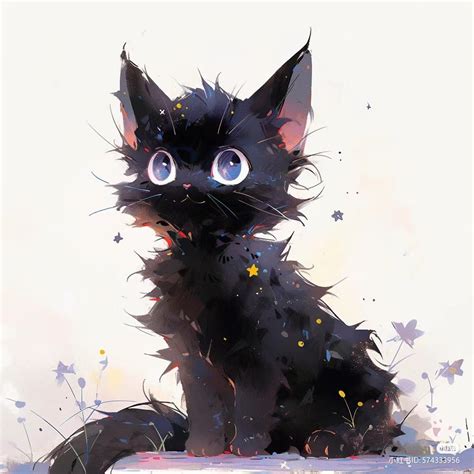 Black Cat Drawing Cute Cat Drawing Black Cat Art Cute Animal