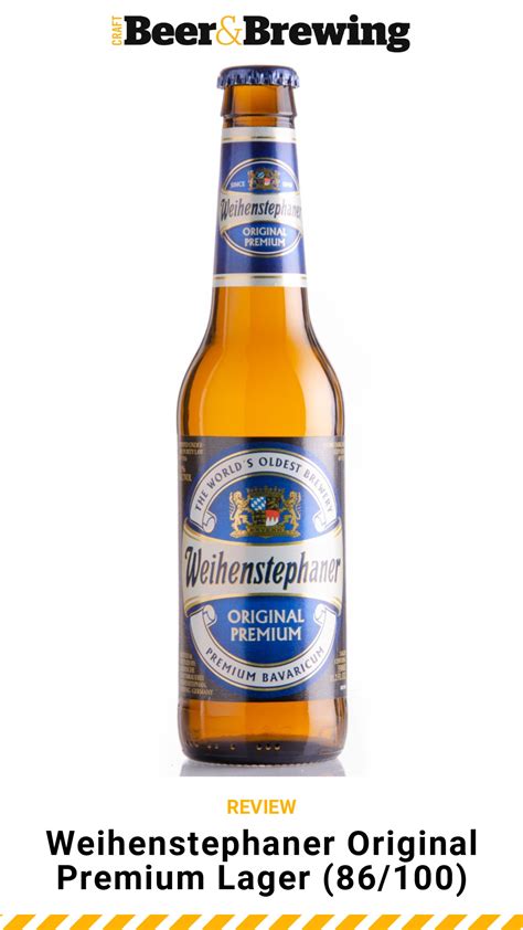 Review Weihenstephaner Original Premium Lager Craft Beer And Brewing