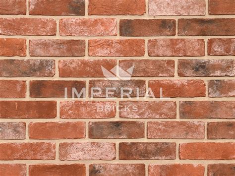 Reclamation Weathered Soft Red Imperial Bricks