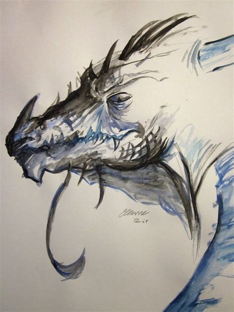 Watercolor Dragon By ~owldeerforest On Deviantart Watercolor Dragon